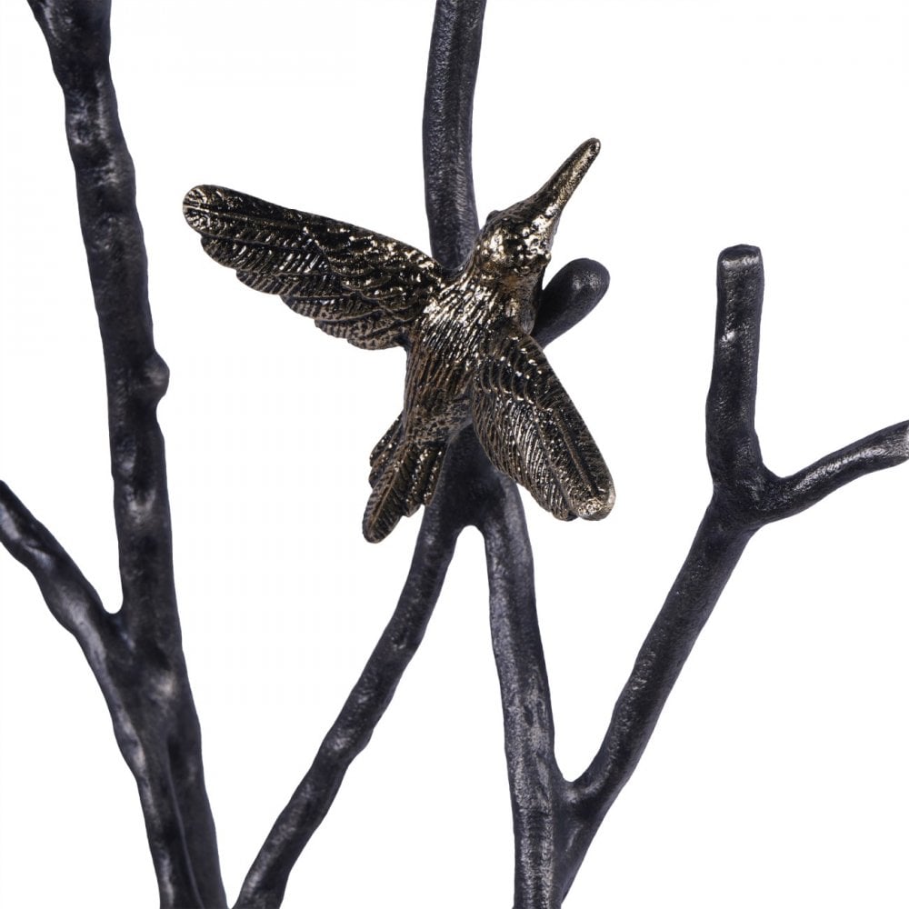 Decorative Screen Sculpture with Branches and Birds by Libra Interiors