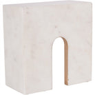 Genoa White Marble Decorative Sculpture by Libra Interiors