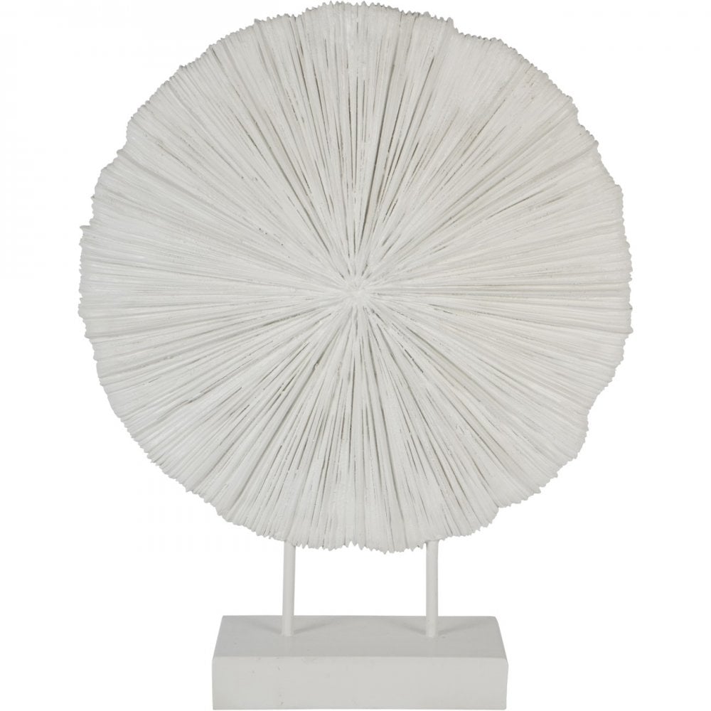Orbis Textured Sculpture on Stand by Libra Interiors