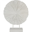 Orbis Textured Sculpture on Stand by Libra Interiors
