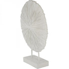 Orbis Textured Sculpture on Stand by Libra Interiors