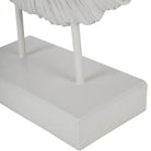 Orbis Textured Sculpture on Stand by Libra Interiors