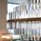 Desire Brushed Gold Chandelier - Small by Richmond Interiors