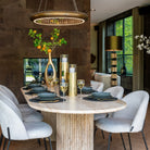 La Cantera Oval Dining Table - 240cm by Richmond Interiors