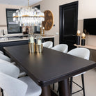 Menara Brown Counter Dining Table - 220cm by Richmond Interiors