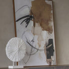 Orbis Textured Sculpture on Stand by Libra Interiors