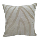 Zebedeedodah Zebra Ivory Velvet Cushion 43 cm Malini