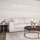 Zillon Brown Leather Coffee Table by Richmond Interiors