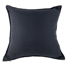 Tia Linen Blend Cushion - Black Malini