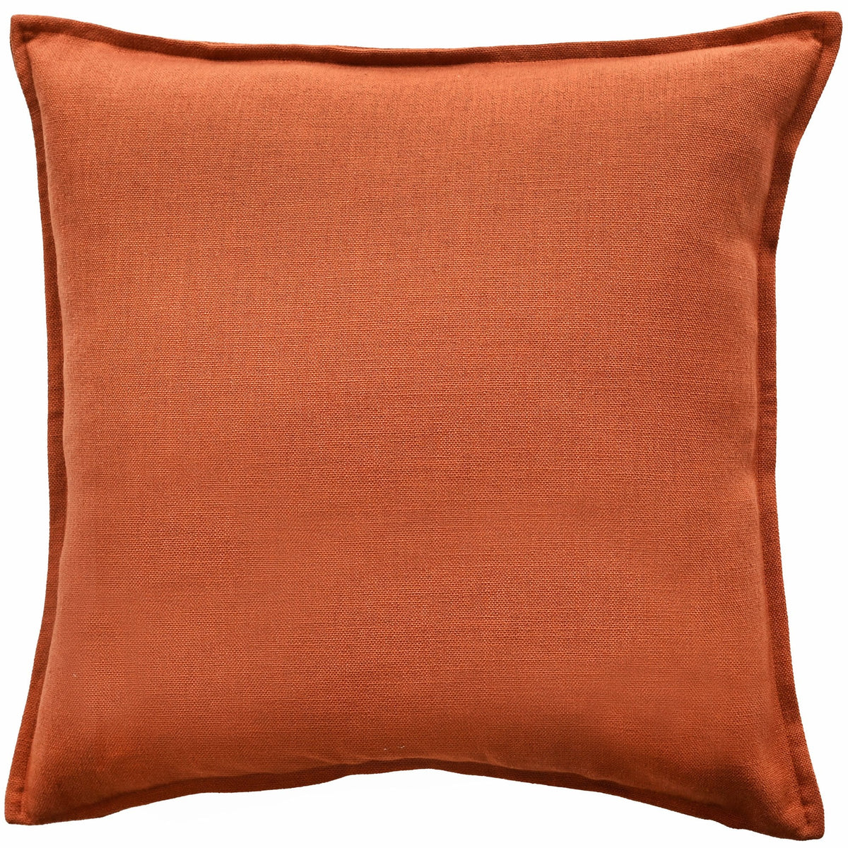 Tia Linen Blend Cushion - Rust Malini