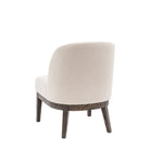 Bardfield Vanilla Fabric & Oak Wood Chair by Abode