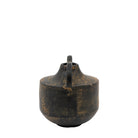 Gobi Small Cast Metal Vase by Abode