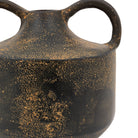 Gobi Small Cast Metal Vase by Abode