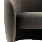 Curvo Espresso Armchair by Abode