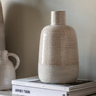 Mobi Medium Ceramic Bottle Vase by Abode