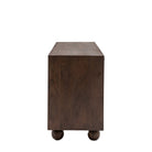 Arc Sideboard Dark Mango Wood 4 Door by Abode