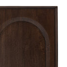 Arc Sideboard Dark Mango Wood 4 Door by Abode