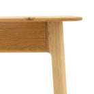 Madrid Oak Desk 1 Drawer by Abode