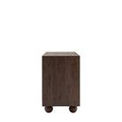 Arc Sideboard Dark Mango Wood 2 Door by Abode