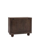 Arc Sideboard Dark Mango Wood 2 Door by Abode