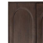 Arc Sideboard Dark Mango Wood 2 Door by Abode