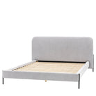 Oslo Natural Fabric Bed Frame by Abode