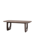 Arc Dark Mango Wood Coffee Table by Abode