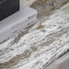 Lusso Green Marble & Reinforced Concrete Console Table by Abode