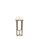 Lusso Green Marble & Reinforced Concrete Console Table by Abode