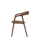 Madrid Dining Chair Walnut (Pair) by Abode