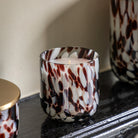 Confetti Candle Brown Small Peony Musk by Abode