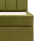 Denton 4'6 Bed Frame Olive Double by Abode