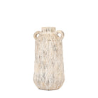 Ica Medium Vase Earthy White by Abode