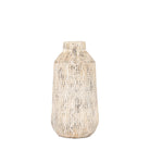 Ica Medium Vase Earthy White by Abode