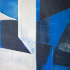 Cobalt Abstract Framed Canvas by Abode
