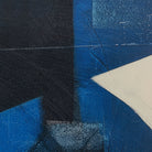 Cobalt Abstract Framed Canvas by Abode