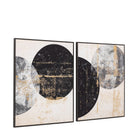 Orbit Framed Canvas (Set of 2) by Abode