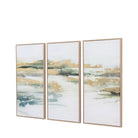 Triptych Framed Canvas (Set of 3) by Abode