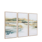 Triptych Framed Canvas (Set of 3) by Abode