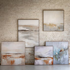 Warm Horizon Framed Canvas by Abode