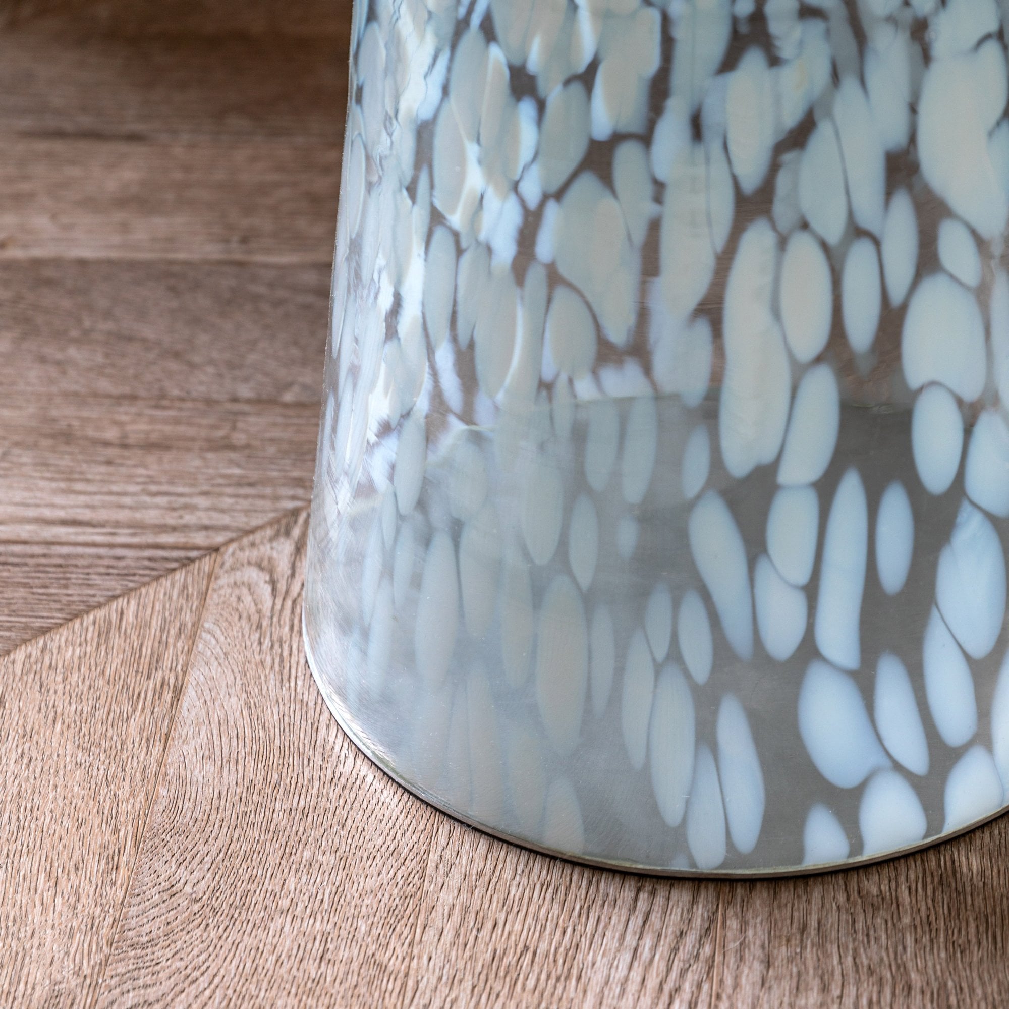 Murano Side Table White by Abode