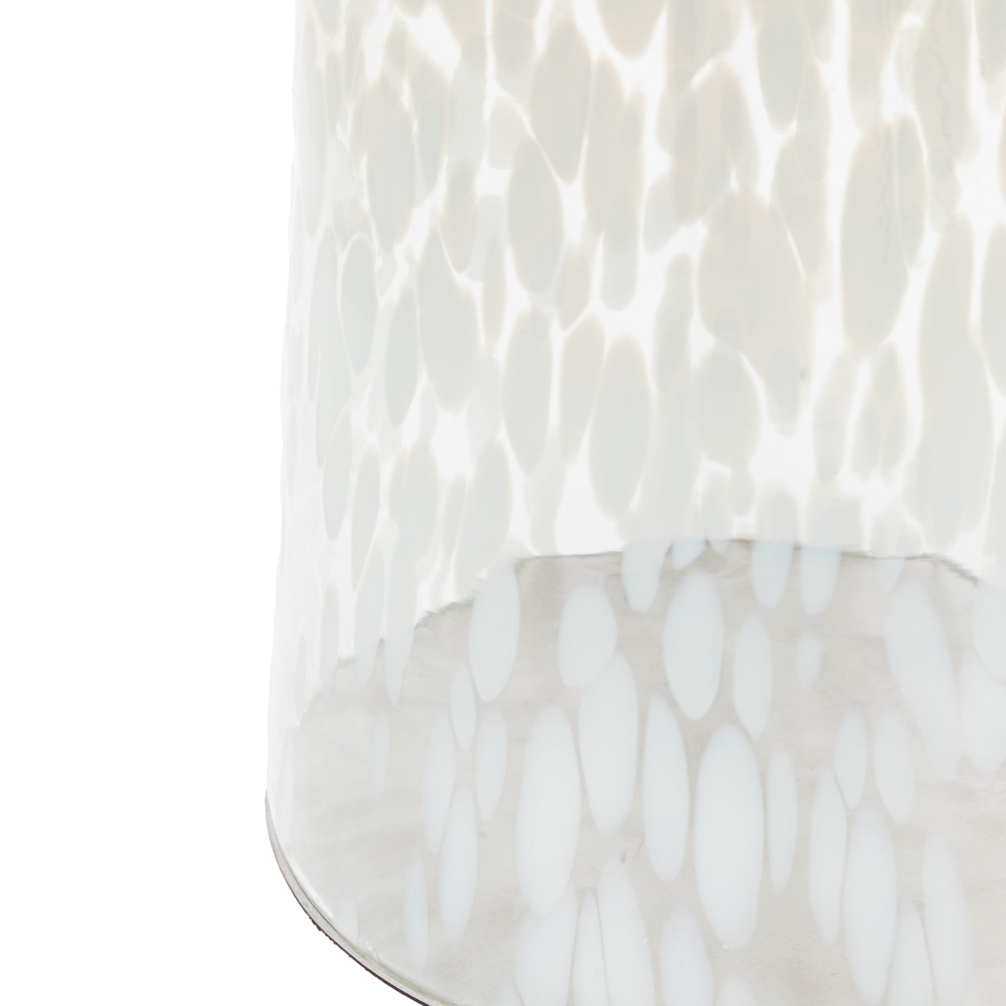Murano Side Table White by Abode
