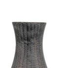 Enya Fluted Vase Small Antique Grey by Abode