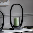 Hooper Lantern Large Black by Abode
