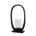 Hooper Lantern Large Black by Abode