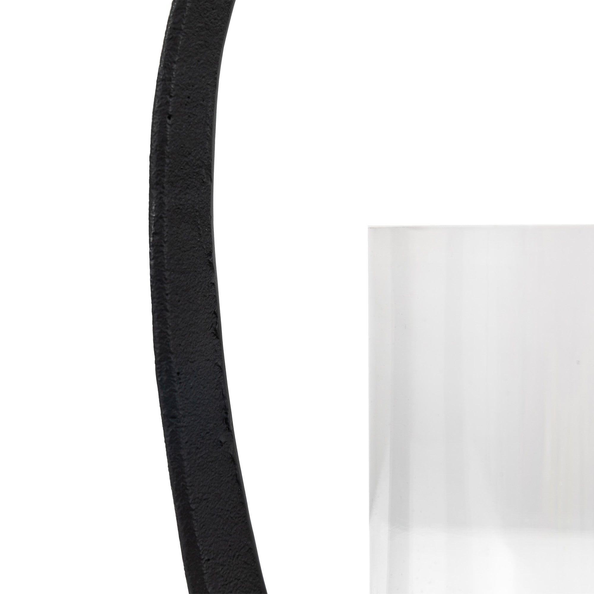 Hooper Lantern Large Black by Abode