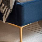 Kensington Indigo Double Bed by Abode