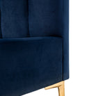 Kensington Indigo King Bed by Abode