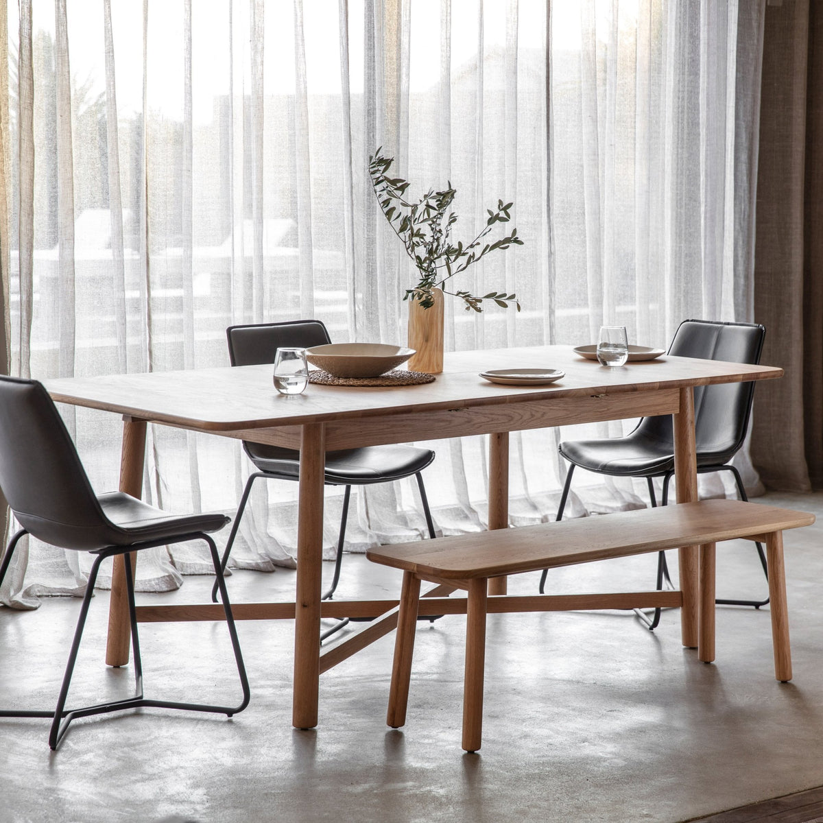 Kingham Extending Dining Table – Decorum Interiors
