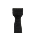 Luna Candlestick Small Black (Set of 2) by Abode
